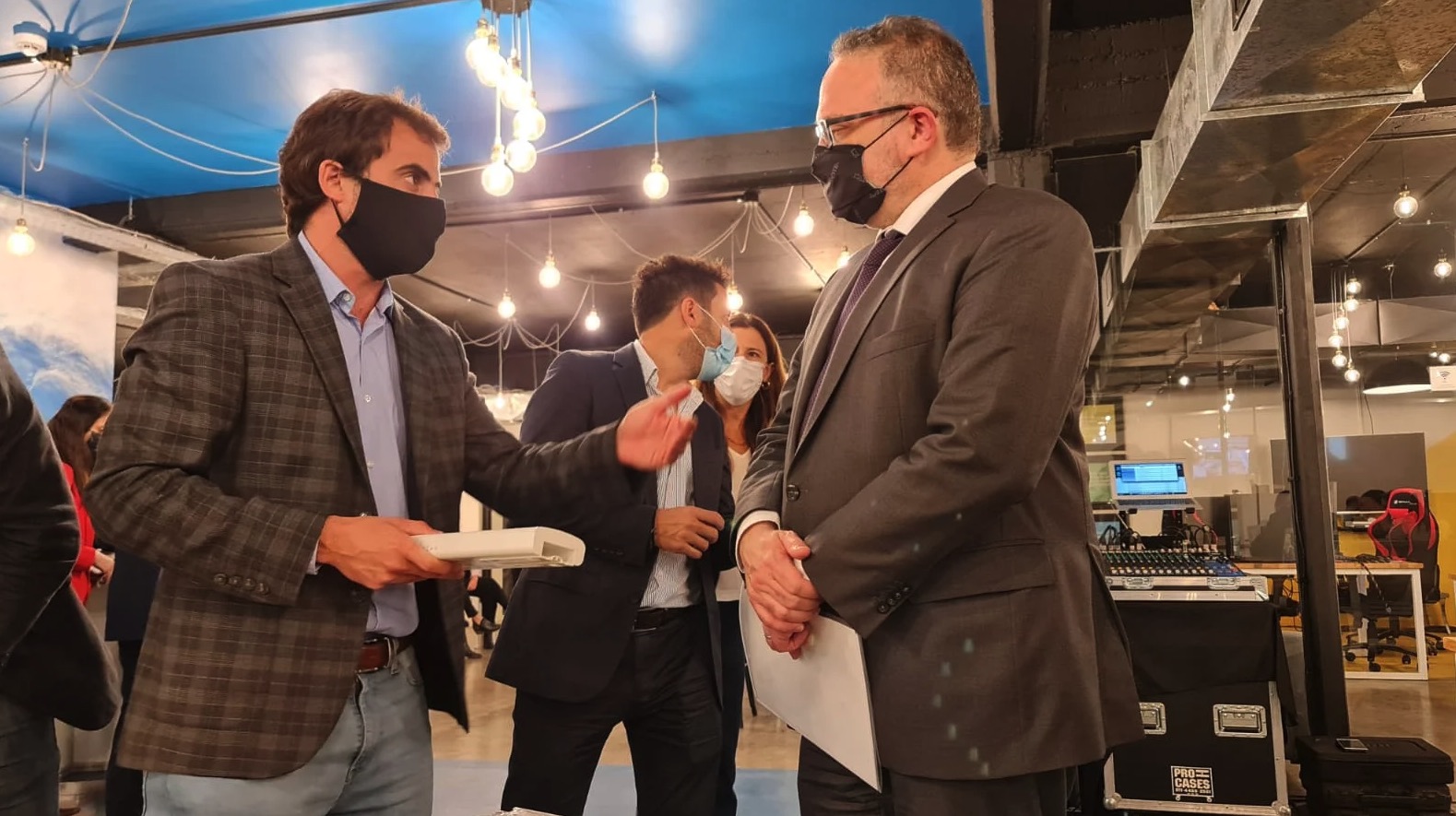 Visita do ministro de Desenvolvimento Produtivo