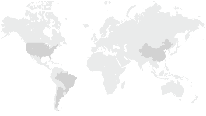 Mapa de presença da Deitres